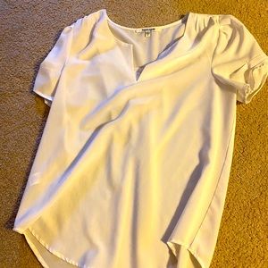 Daniel Rainn white blouse, S